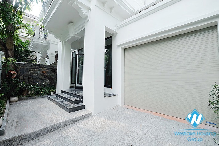 Nice house for rent in Ciputra, Tay Ho, Hanoi, fully furnished.